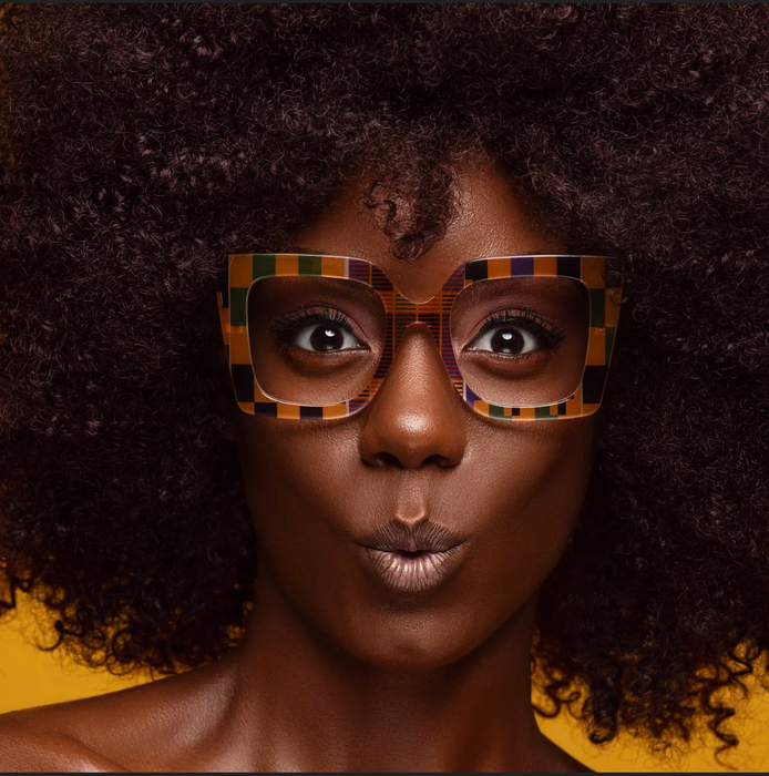 Amë Kente cat eye sunglasses