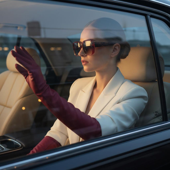 Queen Edith in red oversized