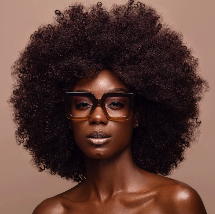 Mocha brown eyewear