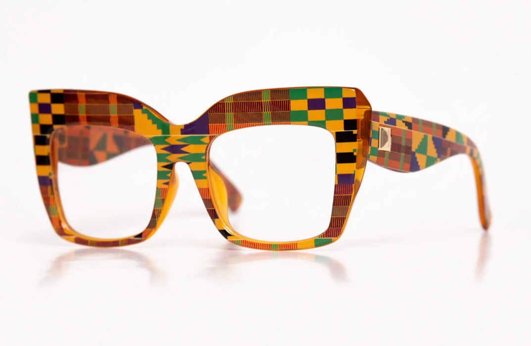 KA multicolor kente eyeglasses