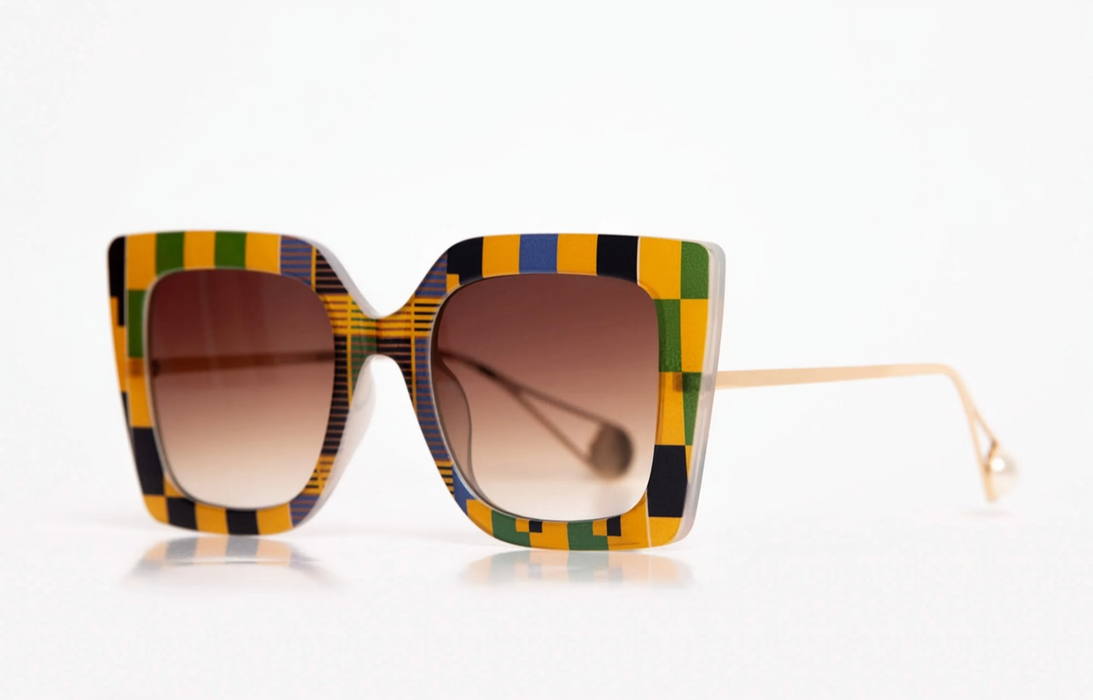 Amë Kente cat eye sunglasses