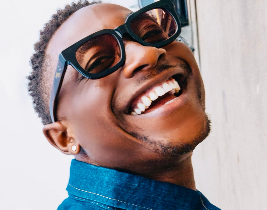 Isidore wayfarer peach sunglasses ‘pre order’ ships by 10/24