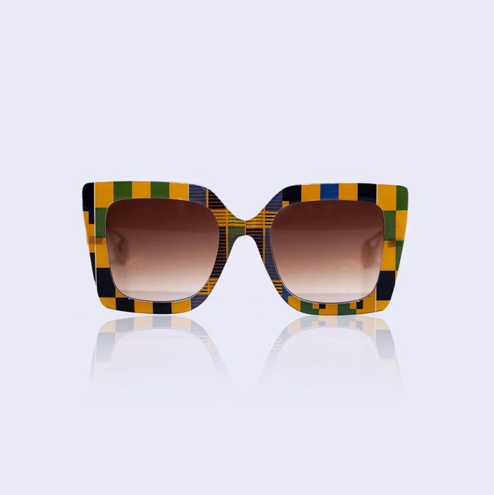 Amë Kente cat eye sunglasses