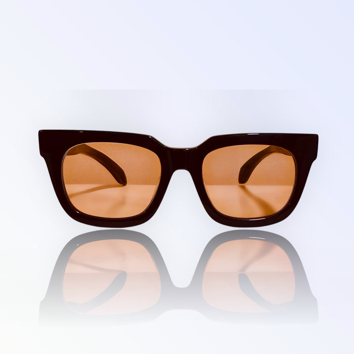 Isidore wayfarer peach sunglasses ‘pre order’ ships by 10/24
