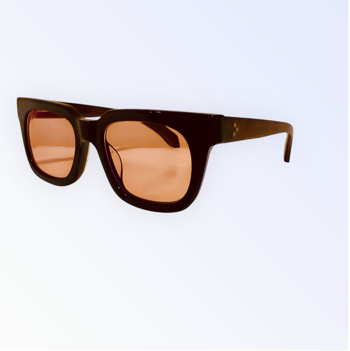 Isidore wayfarer peach sunglasses ‘pre order’ ships by 10/24