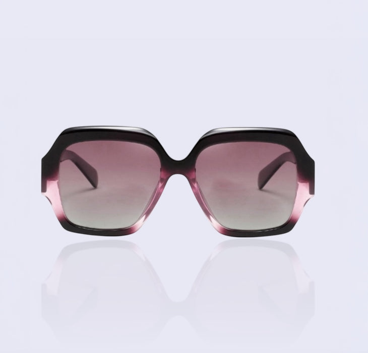 Queen Nana pink and burgundy ombré