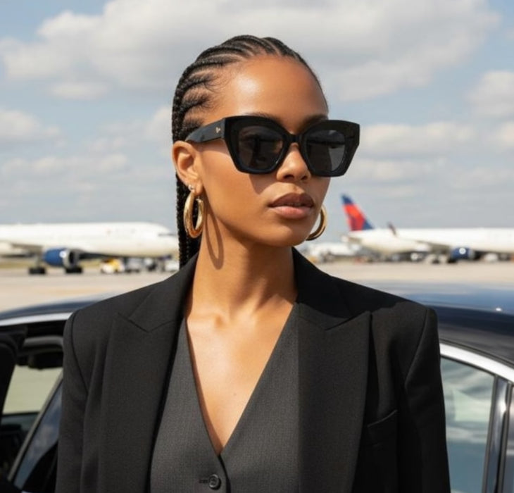 Queen Mariam in black