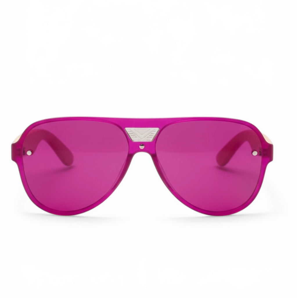 Maryna rose violette aviator reflectors– Tribaleyes