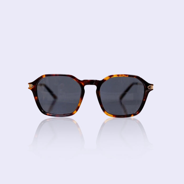 Tiger's Eye square sunglasses