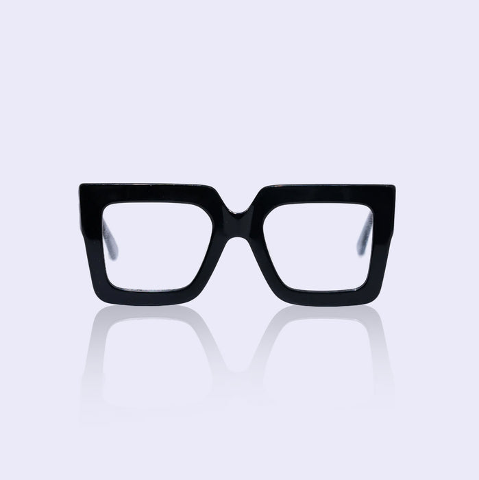 Onyx black eyewear