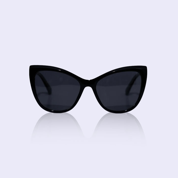 Sofia black cat eye sunglasses