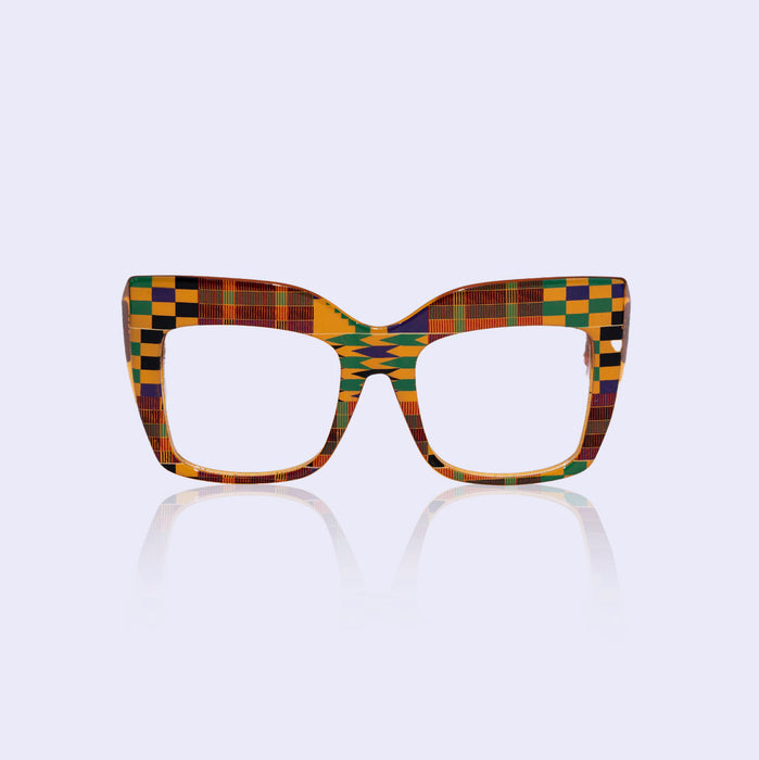 KA multicolor kente eyeglasses