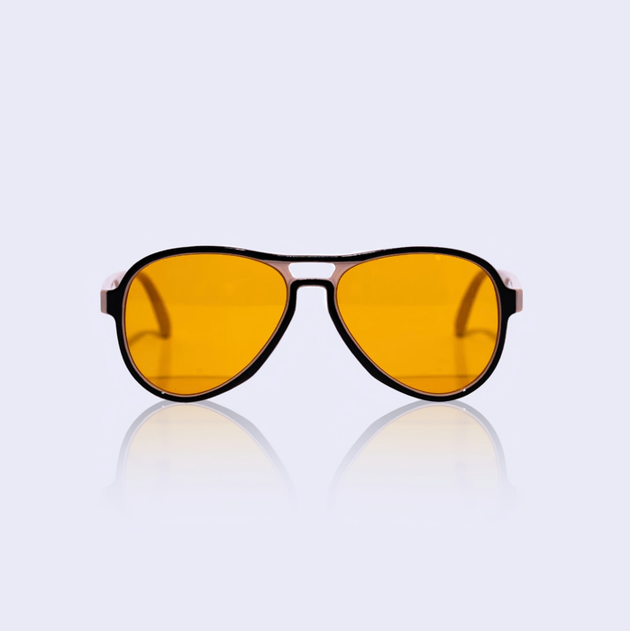 Moody aviator sunglasses