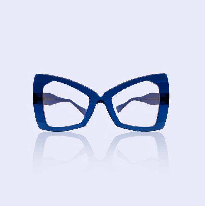 Wanderer blue eyeglasses