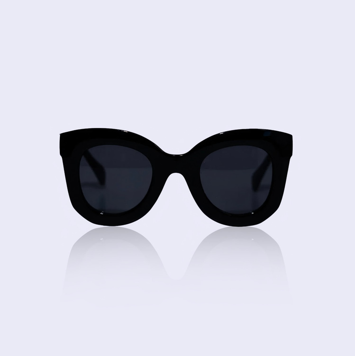 Black Rosé oversized sunglasses