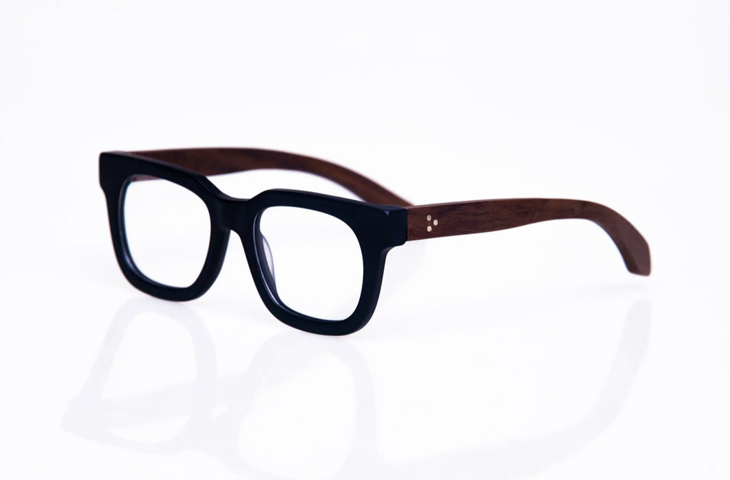 Isidore square clear lens eyewear