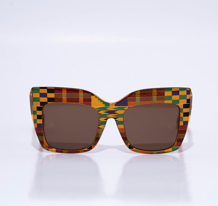 KA multicolor kente sunglasses